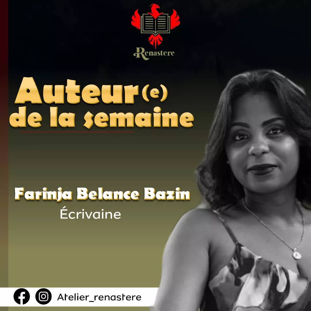 Auteur(e) de la semaine: Farinja Belance BAZIN